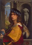 CAPRIOLO, Domenico Self portrait oil painting on canvas